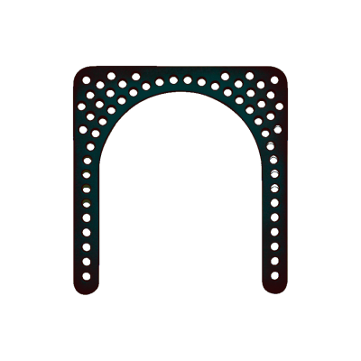 Foot Ring Short (Adult) Aluminum