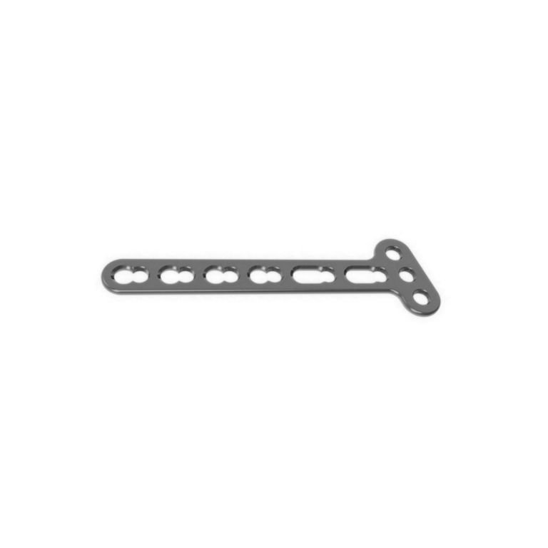 T-Locking Plate Oblique Angled 3.5 MM for secure oblique fracture fixation in small bones