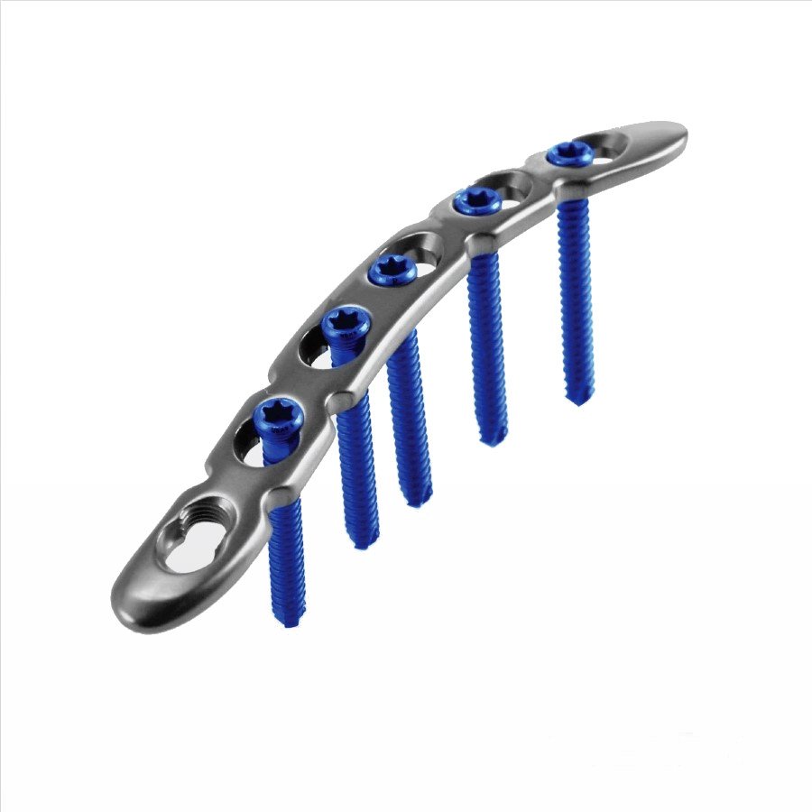 1. SUPERIOR ANTERIOR S-CLAVICLE FIXATION LOCKING PLATE WITHOUT LATERAL EXTENSION 1