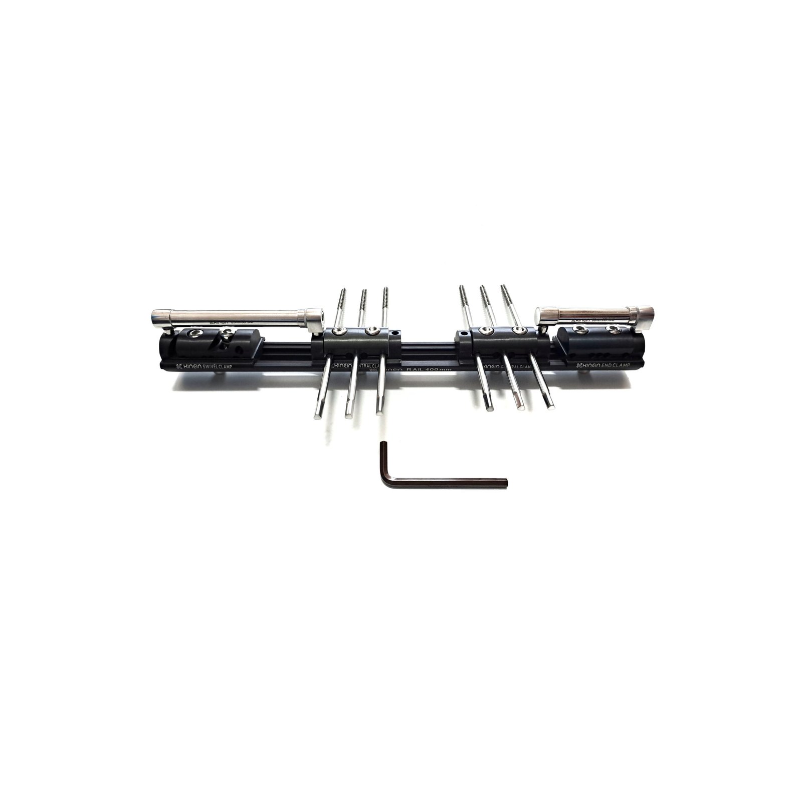 1Rail Fixator Assmebly With Schanz Pin