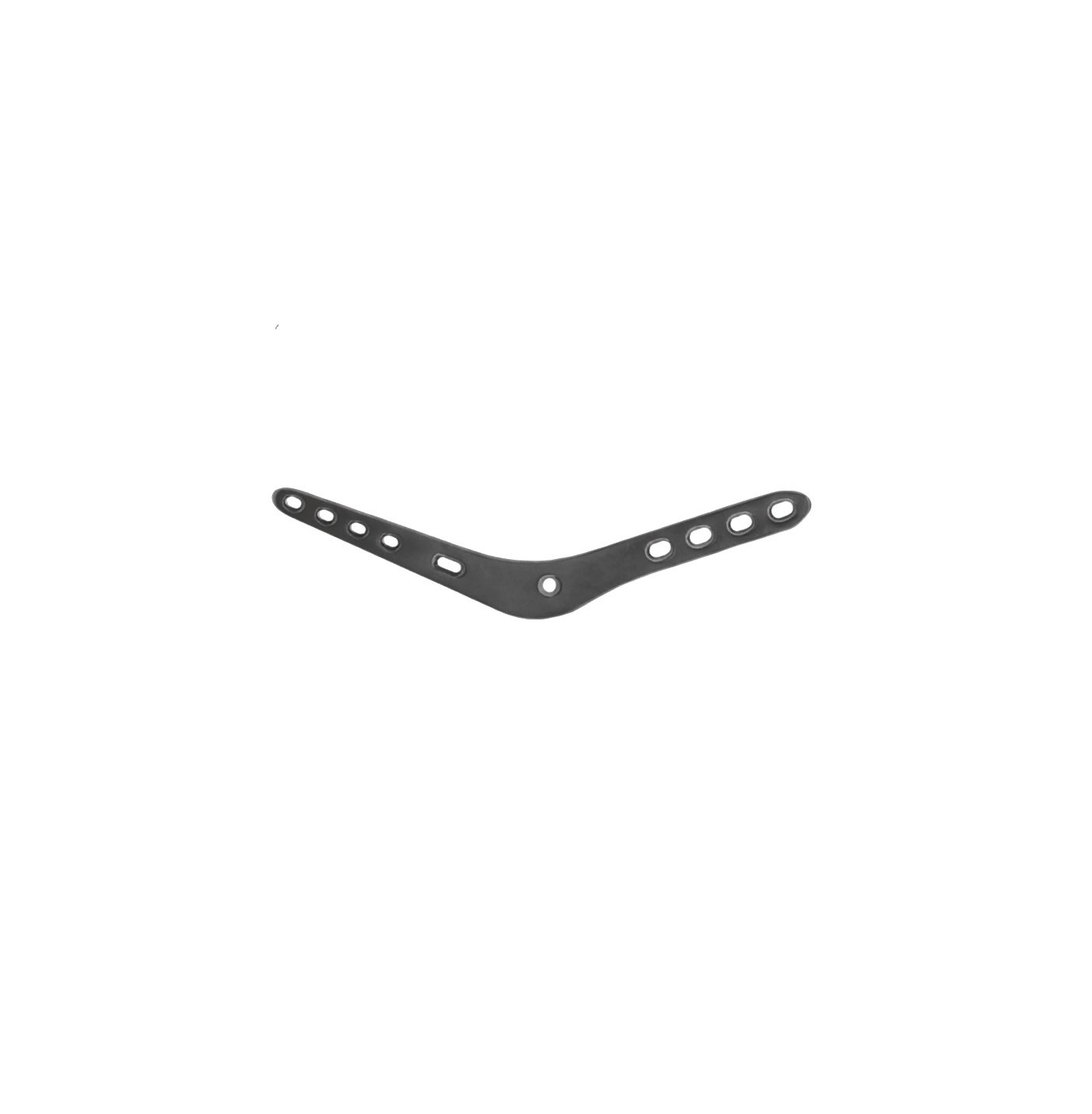 32.Ø2.0 2.7MM Vet Feline Pantarsal Arthrodesis Plate without T4 Slot.jpg TI