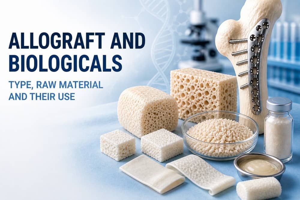 Allografts and Biologicals: Types, Raw Materials, and Their Uses